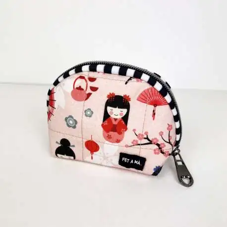 Compra online cremallera rayada blanco y negro | Jan et Jul
